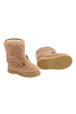 Beige Alpaca Irfi Boots DONSJE KIDS | 2017901CS002